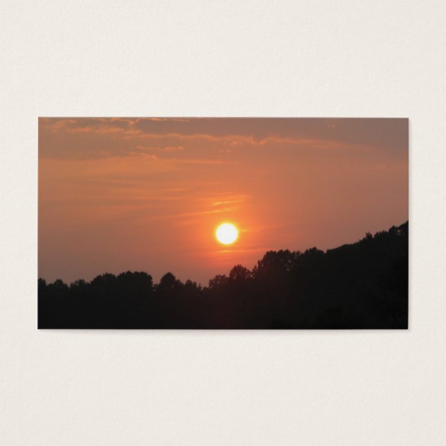 Ciel au coucher du soleil (Devant)
