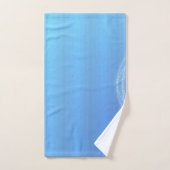 Ciel bleu (Serviette à main)