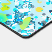 Ciel bleu abstrait des points de déversement (Coin)