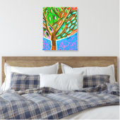 Ciel Bleu Arbre De Vie Toile (Insitu(Chambre))