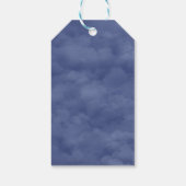 Ciel bleu avec étoiles de Haning - étiquette cadea (Dos)