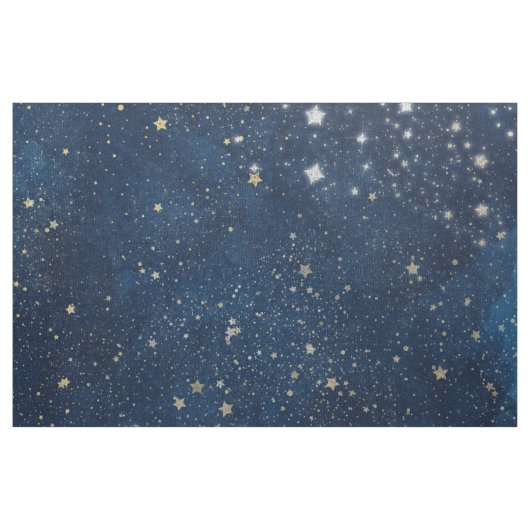 Ciel bleu avec le tissu d'étoiles (Yard)
