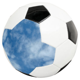 Ciel bleu avec nuages Photo sur Bal de Football