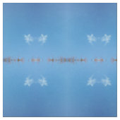 ciel bleu blanc, tissu (Échantillon)