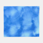 Ciel bleu ciel, couverture en polaire, moyen 50" x (Devant (Horizontal))