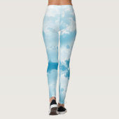 Ciel bleu et leggings nuageux (Dos)