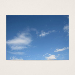 Ciel bleu et nuages