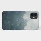 Ciel bleu étoile avec Cloud blanc iPhone 5 Coque (Dos (Horizontal))