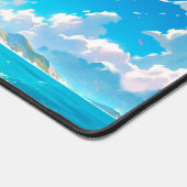 Ciel bleu Extraordinaire et mer (Coin)