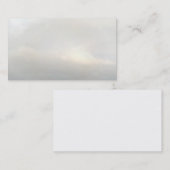 Ciel ciel nuage l'ange spirituel cartes de visite (Devant / Derrière)