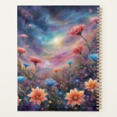 Ciel cosmique avec fleurs d'imaginaire (Dos)