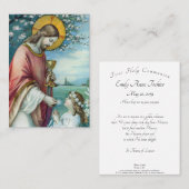 Ciel dans nos cartes de prière d'âme (Devant / Derrière)