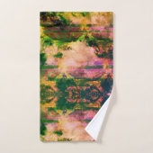 Ciel de coucher de soleil nuageux Design Ensemble  (Serviette à main)