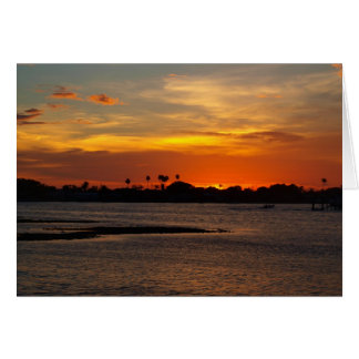 Ciel de cristal bleu et orange