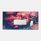 Ciel de minuit aux fleurs de cerisier dramatiques (Clavier et souris)