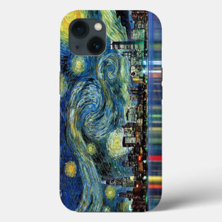 Ciel de nuit de Chicago peinture iPhone / coque ip