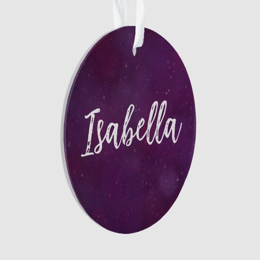 Ciel d'étoile violette (devant)