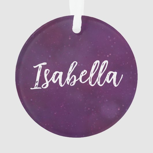 Ciel d'étoile violette (dos)