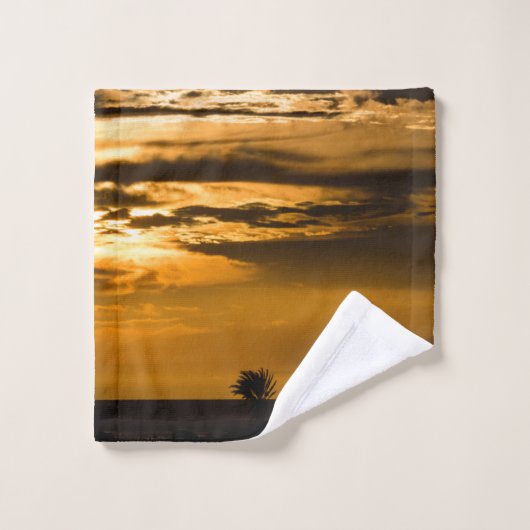 Ciel doré (Gant de toilette)