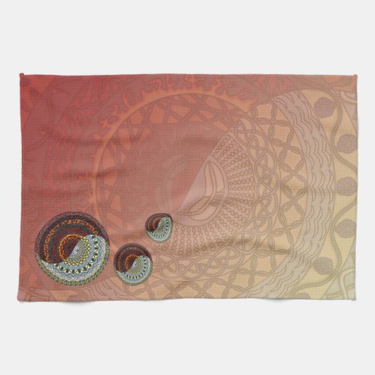 Ciel et enfer serviette main (Horizontal)