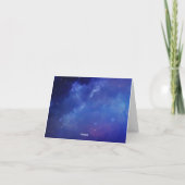 Ciel étoilé sous les étoiles Merci (Dos)