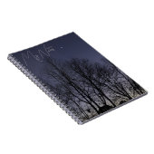 Ciel foncé, Lune et Carnet photo de la spirale éto (Côté Droit)