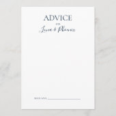 Ciel nocturne céleste | Carte de conseil Mariage G (Devant)