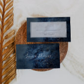 Ciel nocturne céleste | Carte Mariage Gold Flat