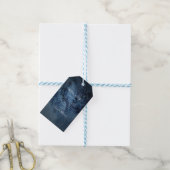 Ciel nocturne céleste | Étiquettes Cadeau Mariage (Avec de laficelle)
