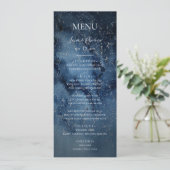 Ciel nocturne céleste | Menu Mariage Argent (Debout devant)