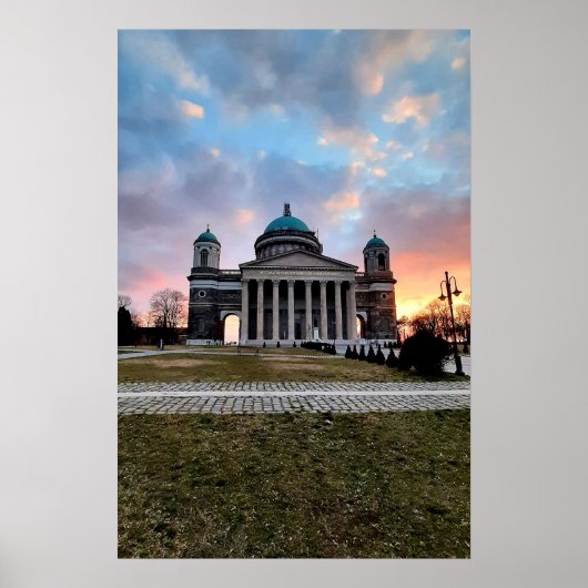 Ciel nocturne d'Esztergom. Affiche (Devant)