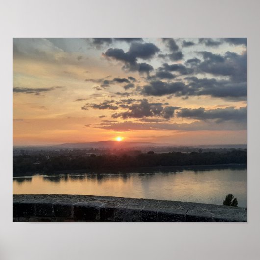 Ciel nocturne d'Esztergom. Affiche (Devant)