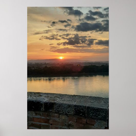 Ciel nocturne d'Esztergom. Affiche (Devant)