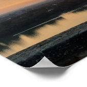 Ciel nocturne Esztergom. Affiche (Coin)