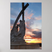 Ciel nocturne Esztergom. Affiche (Devant)