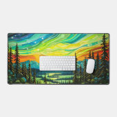 Ciel Nocturne Vibrant Au Coucher Du Soleil (Clavier et souris)