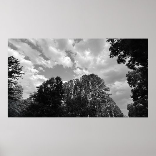 Ciel nuageux, affiche (Devant)