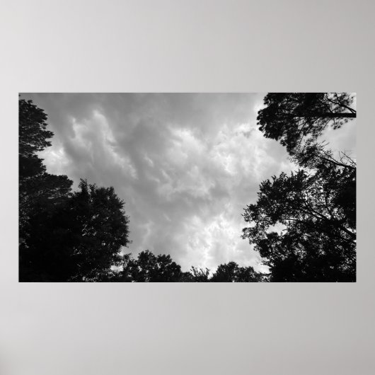 Ciel nuageux, affiche (Devant)