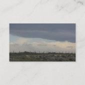 Ciel nuageux Cartes de visite (Dos)