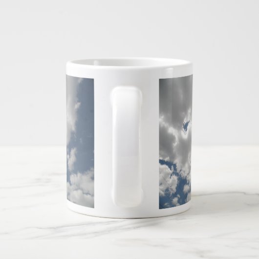 Ciel nuageux Mug (Dos)