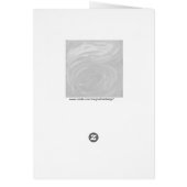 Ciel pluvieux gris et monogramme noir (Dos)