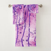 Ciel rose Lilies encrées (En situation)