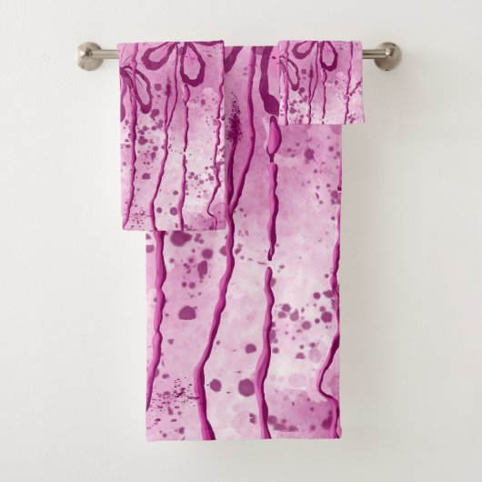 Ciel rose Lilies encrées (En situation)