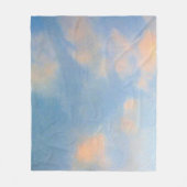 Ciel Sky Hue, Couverture polaire, Moyen 50" x 60" (Devant)