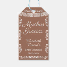 Cielito Lindo Baby Shower Hartelijk Dank