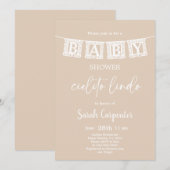 Cielito Lindo-Baby shower Kaart (Voorkant / Achterkant)