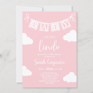 Cielito Lindo Baby shower Meisje Kaart