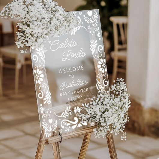 Cielito Lindo Baby shower mexicain Bienvenue