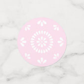 Cielito Lindo Baby shower rose Confetti (Petit recto)