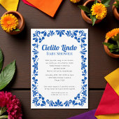 Cielito Lindo blue white all in one Kaart